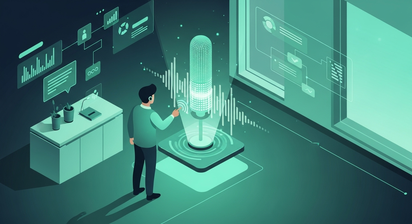 Persona frente a una luz tecnológica que representa la IA